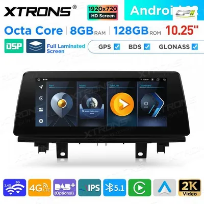 Produktbild von Xtrons QAB12NB12X1N Android 12 Multimedia Player BMW X1 F48 NBT GPS Navigation