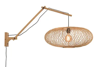 Produktbild von GOOD&MOJO Wandlampe Cango Naturel L