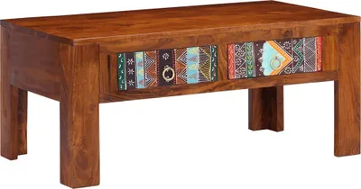 Produktbild von Couchtisch 90x50x40 cm Massivholz Akazie