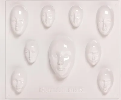 Obrázek produktu pro KNORR prandell 212713050 "Mini jewellery masks" odlévací forma
