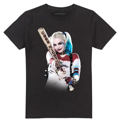 Obrázok produktu pre Tričko "Bat At You" zo série Suicide Squad, uni, pre pánov/dámy, model TV41098 (veľkosť L), čierna farba