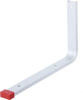 Produktbild von Alberts Wandhaken | gerade | Aluminium | Tiefe 160 mm | Höhe 90 mm | 10er Set