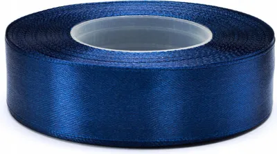 Immagine prodotto di Nastro in raso blu navy 25 mm x 32 m per decorazioni creative