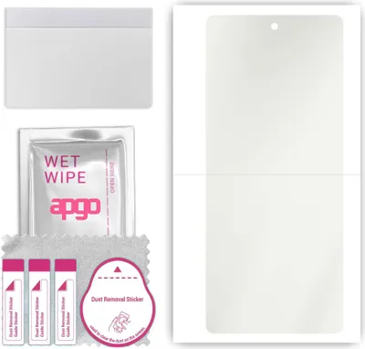 Produktbild von apgo Hydrogel Schutzfolie, Matt, kompatibel mit TCL 20 S, flexibele Displayschutzfolie, Folie mit Positionierhilfe, Anti-Fingerprint, kratzfest, einfache Montage