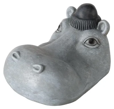 Obrázek produktu pro Boltze Home plovoucí figurka hrocha, výška 9,5 cm