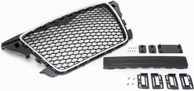 Immagine prodotto di Griglia radiatore griglia sportiva griglia a nido d'ape alluminio per Audi A3 S3 RS3 8P 8PA 04/2008-