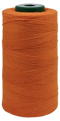 1000m Klöppelgarn Nähgarn Leinengarn orange