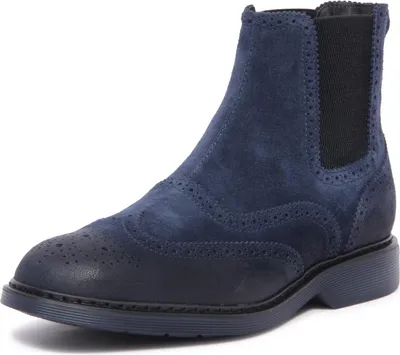 Produktbild von 0732AU beatles uomo HOGAN H576 CHELSEA Stiefel blau