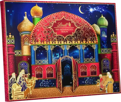 Produktbild von Lindt Adventskalender 1001 Weihnachts-Traum, 281g