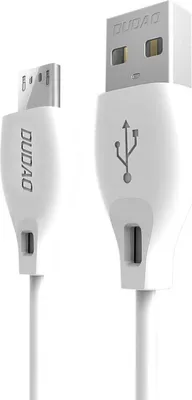 Produktbild von DUDAO Micro USB data charging cable 2.4A 2m White
