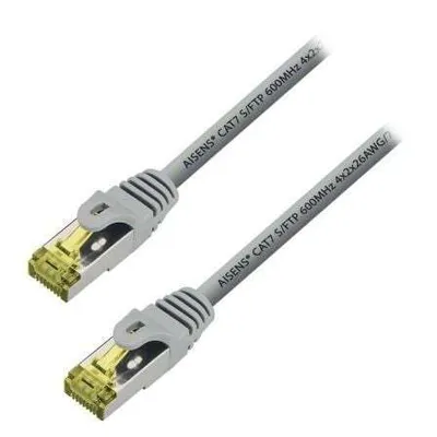 Obrázok produktu pre AISENS A146-0333, 0,5 m, Cat7, S/FTP (S-STP), RJ-45, RJ-45, Šedá