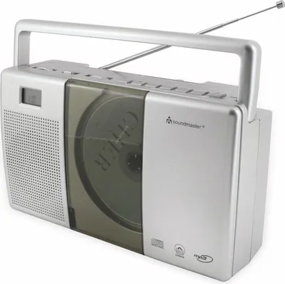 Produktbild von Soundmaster RCD1185 tragbares CD-Radio mit MP3-Wiedergabe