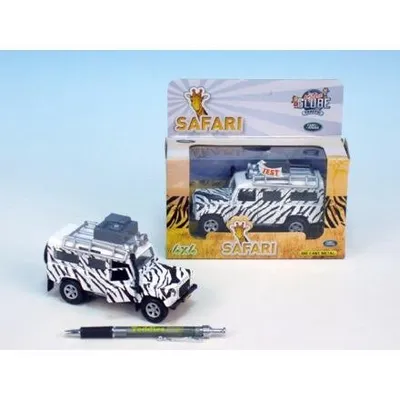 Produktbild von Die Cast pull back Landrover Defender Safari