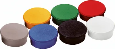 Image de DAHLE Aimant adhésive 95532-21398 32mm bleu 10 pcs/paquet.