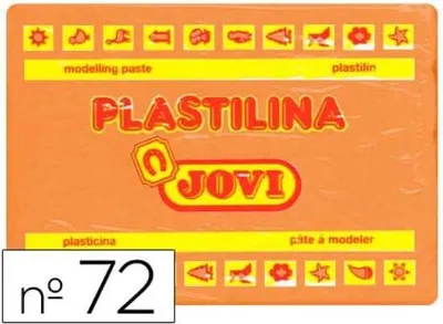Productafbeelding van Jovi PLASTILINA, Modelklei, Oranje, Voor kinderen, 15 stuks, Binnen gebruik, Vanaf 3 jaar