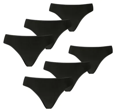 Produktbild von 6er Pack PUMA Damen Strings Baumwolle Modal