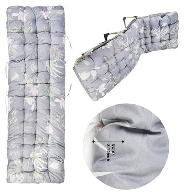 Image de Coussin pour transat, design ergonomique, propriétés antidérapantes, tapis de sol (seulement)