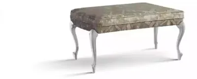 Immagine prodotto di Sgabello di design panca pouf mobili imbottiti sgabello pouf grigio nuovo