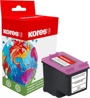 Produktbild von Kores Tinte G1714C ersetzt hp CB323EE/No. 364 XL cyan