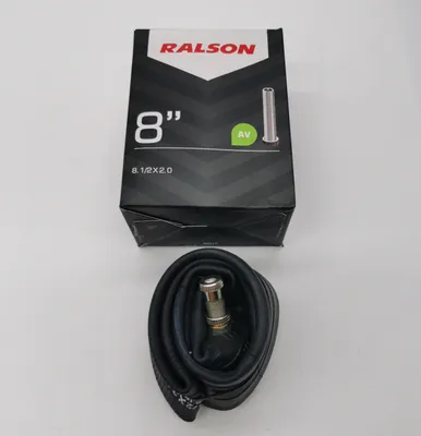 Produktbild von Ralson Schlauch 8 Zoll 8 1/2 x 2 AV-Ventil gerade | 1x 8"Ralson AV-gerade