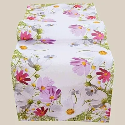 Zdjęcie produktu dla Bieżnik na stół kwiatowy kolorowy nadruk dekoracja 40X140 cm
