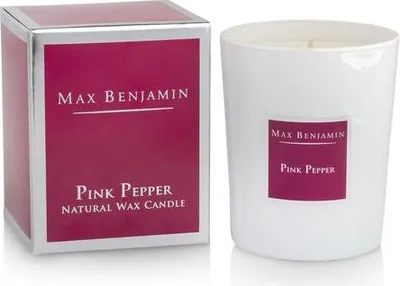 Obrázek produktu pro Pink Pepper Luxury Natural Candle Max Benjamin
