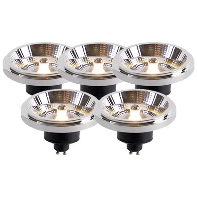 Immagine prodotto di LUEDD set con 5 lampade LED GU10 AR111 11W 820 lm 3000K
