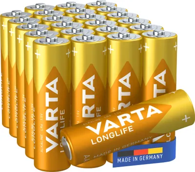 Produktbild von VARTA Alkaline Batterie Longlife BIG BOX Mignon (AA) 24 Batterien