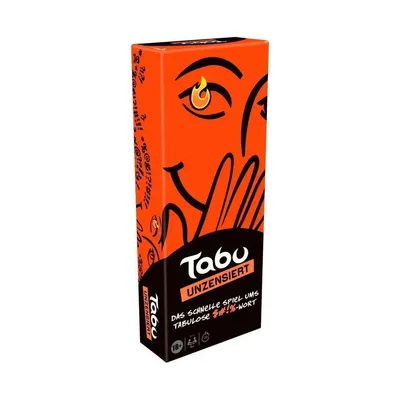 Produktbild von Hasbro Gaming Tabu Unzensiert, Kartenspiel, Party, 17 Jahr(e), 20 min