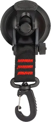 Produktbild von Saugnapf-Haken-Karabiner, leicht, tragbar, stark, tragend, robust, zum Aufhängen, Camping-Zubehör, Rot