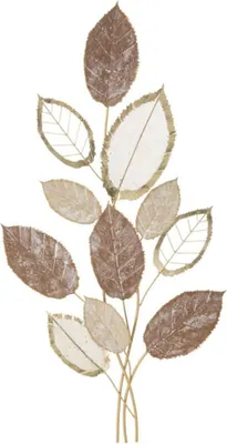 Image de FURNLUX Art mural Automne rouge 66cm / Couleur principale : rouge / Dimensions : 66 x 117 x 5 cm