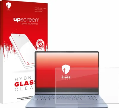 Produktbild von upscreen Schutzglas für ASUS Vivobook S 15 OLED S5506 Schutzfolie Panzer Folie Glas Display Schutz klar