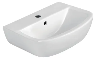 Produktbild von Waschtisch Rekia 60,9 x 44 cm weiß glänzend 1276735