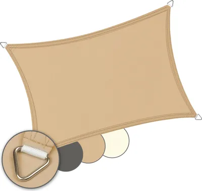 Produktbild von Sonnensegel NYVISun Rechteckig, Farbe:Sand, Größe:2.00 x 3.00 m