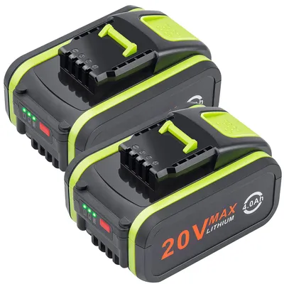 2er-Pack 20V 4,0Ah Ersatzakku für Worx WA3551 u.a.