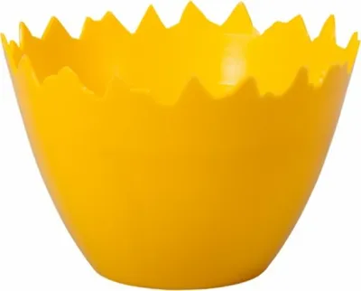 Immagine prodotto di Coprivaso in plastica SKORAGE giallo d13x9cm