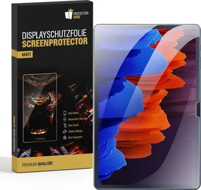 Produktbild von 2x Displayschutzfolie für SamsungGalaxy Tab S8 Plus ANTI-REFLEX Schutzfolie MATT ENTSPIEGELT