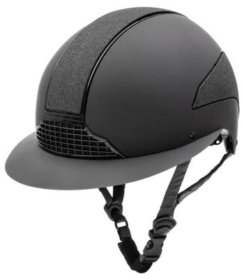 Produktbild von Waldhausen Reithelm Swing H24 Lady Shine black matt, Größe:51-55 cm