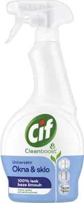 Zdjęcie produktu dla Cif Cleanboost Uniwersalny spray do czyszczenia okien i szkła, 500 ml