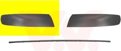 Produktbild von VAN WEZEL 5897584 Stoßstangen-Abdeckung Vorne Rechts für VW Transporter V Bus (7HB, 7HJ, 7EB, 7EJ, 7EF, 7EG, 7HF, 7EC) Multivan V California T5 Bus