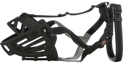 Produktbild von TRIXIE Maulkorb Muzzle Flex - schwarz