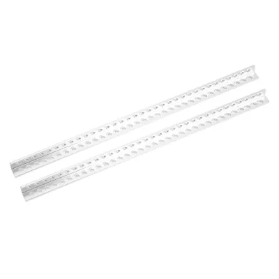Produktbild von 2 Stück Aluminium-Strangpressprofil L-förmiger Träger Roboterzubehör 34 Löcher 12x12mm 3103-0034-0280