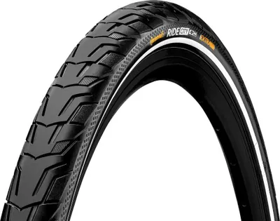 Productafbeelding van Continental 47-622 RIDE City, E-25, stalen band, reflecterend, zwart/bruin