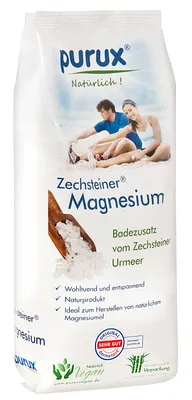 Produktbild von Zechsteiner Magnesium 600gr Zechstein MgCl2 Kosmetikqualität nachhaltig verpackt