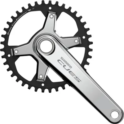 Produktbild von SHIMANO Kurbelgarnitur CUES FC-U6030-1 - 6030-1, 170mm, silber