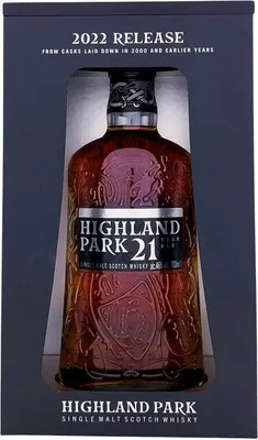 Produktbild von Highland Park 21 Years 2022 Release + Box 700ml 46% Vol.