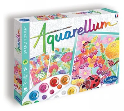 Image de Sentosphere Aquarellum GM Dans les fleurs