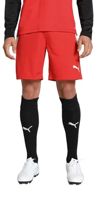Image de Short de sport pour homme Puma Teamliga Rouge Puma / Blanc Puma Taille M