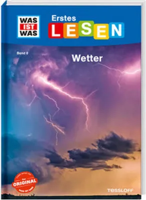 Produktbild von WAS IST WAS Erstes Lesen Band 8. Wetter