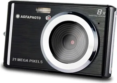 Zdjęcie produktu dla AgfaPhoto Realishot DC5200, 21 MP, 5616 x 3744 px, CMOS, HD, 89 g, Czarny